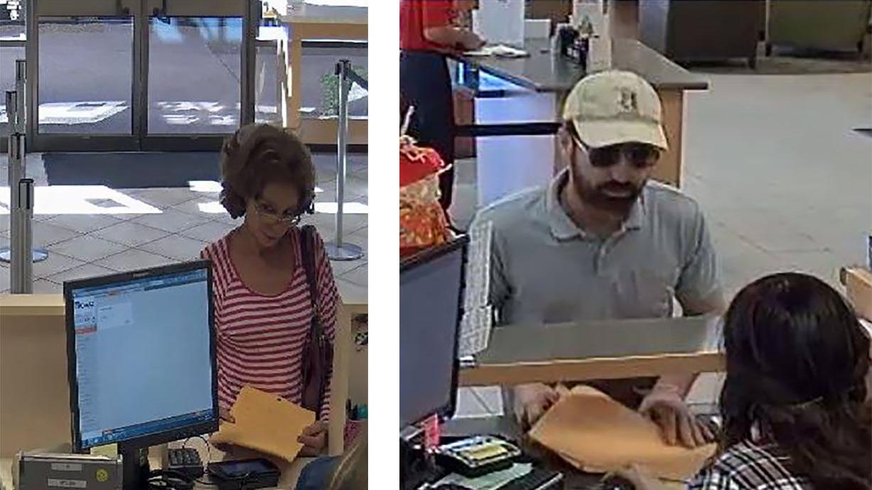Tucson police asking for assistance in ID'ing 2 linked to bank robberies